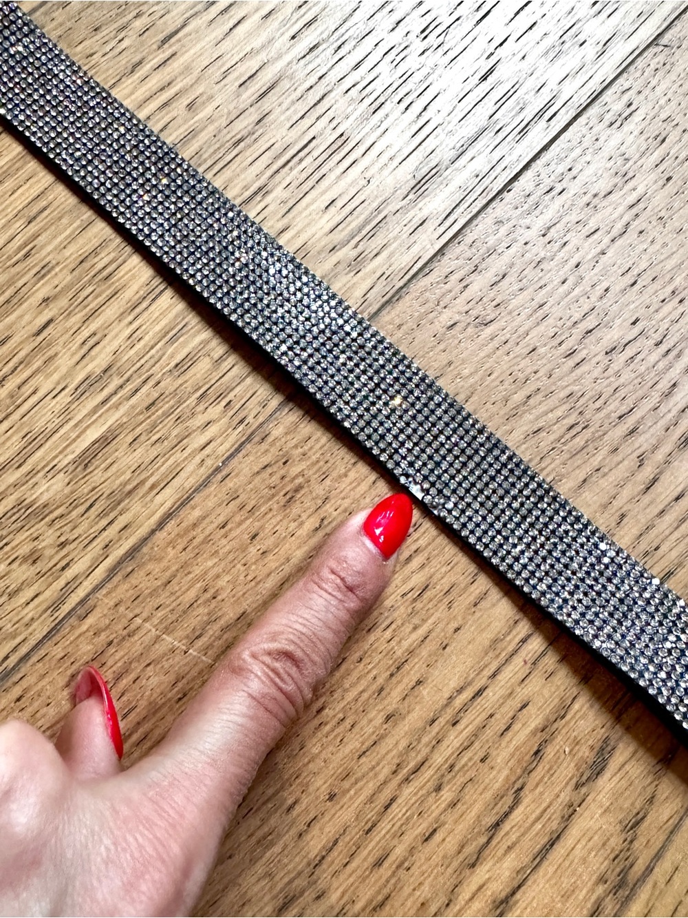 NWT Rhinestone Belt Size L/XL - Picture 8 of 8